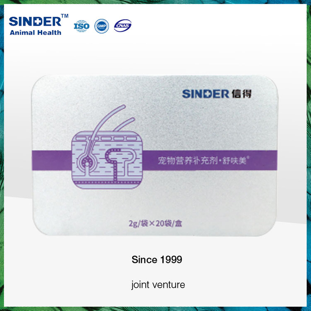 Пищевая добавка для кожи и волос для домашних животных, сглаживающий блеск, густой